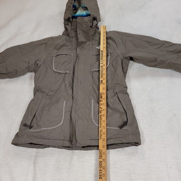 The North Face Jacket Womens Size M Brown Full Zip Snow Skiing Winter Cold Coat - Picture 5 of 16